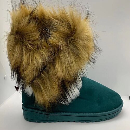 Per donna Stivaletti Stivali da neve Esterno Stivali a metà polpaccio Inverno Colletto di pelliccia Piatto Punta tonda Pelliccia sintetica Finto camoscio Sintetico Mocassino Color Block Nero Blu
Per donna Stivaletti Stivali da neve Esterno Stivali a metà polpaccio Inverno Colletto di pelliccia Piatto Punta tonda Pelliccia sintetica Finto camoscio Sintetico Mocassino Color Block Nero Blu