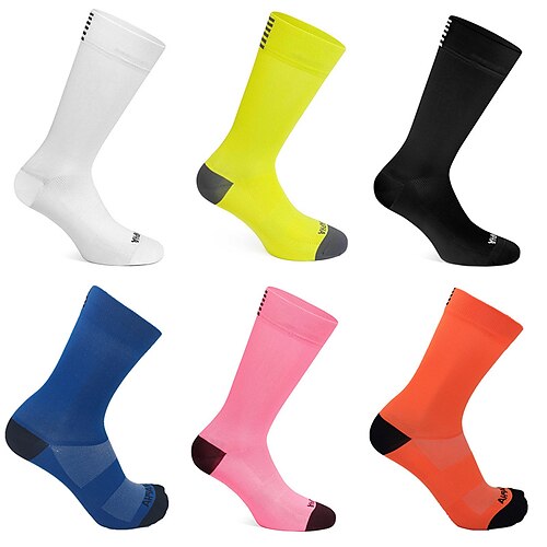 Herre Dame Sokker Besetningssokker Sykkelsokker Sportssokker Atletiske Sokker Vei Sykkel Fjellsykkel Sykkel / Sykling Pustende Myk Bekvem 1 par Helfarge Nylon Svart Hvit Rosa En Størrelse / Elastisk
Herre Dame Sokker Besetningssokker Sykkelsokker Sportssokker Atletiske Sokker Vei Sykkel Fjellsykkel Sykkel / Sykling Pustende Myk Bekvem 1 par Helfarge Nylon Svart Hvit Rosa En Størrelse / Elastisk