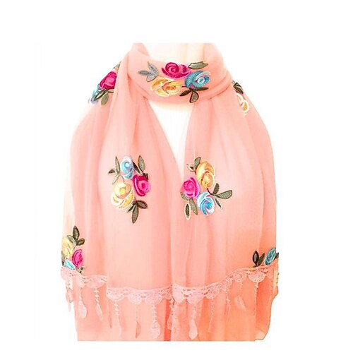 Damen Chiffon-Schals Party Hochzeit Alltagskleidung Blau Lila Rosa Schal Blumen / Herbst / Sommer
Damen Chiffon-Schals Party Hochzeit Alltagskleidung Blau Lila Rosa Schal Blumen / Herbst / Sommer