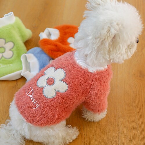 Dog Cat Sweatshirt Patterned Flower Adorable Cute Dailywear Casual / Daily Winter Dog Clothes Puppy Clothes Dog Outfits Soft Pink Green Orange Sweatshirts for Girl and Boy Dog Cotton
Dog Cat Sweatshirt Patterned Flower Adorable Cute Dailywear Casual / Daily Winter Dog Clothes Puppy Clothes Dog Outfits Soft Pink Green Orange Sweatshirts for Girl and Boy Dog Cotton