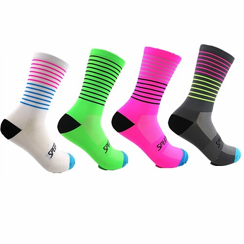 Per uomo Per donna Calzini / Calze Squadra di calcio Calzini da ciclismo Calzini da bici Calze sportive Bici da strada Mountain bike Bicicletta / Ciclismo Traspirante Morbido Comodo 1 paio Strisce
Per uomo Per donna Calzini / Calze Squadra di calcio Calzini da ciclismo Calzini da bici Calze sportive Bici da strada Mountain bike Bicicletta / Ciclismo Traspirante Morbido Comodo 1 paio Strisce