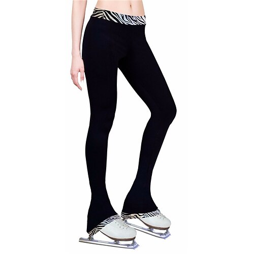 Figure Skating Pants Women's Girls' Ice Skating Tights Leggings Outfits Black Fleece Spandex High Elasticity Training Practice Competition Skating Wear Thermal Warm Handmade Patchwork Ice Skating
Figure Skating Pants Women's Girls' Ice Skating Tights Leggings Outfits Black Fleece Spandex High Elasticity Training Practice Competition Skating Wear Thermal Warm Handmade Patchwork Ice Skating