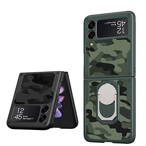 Phone Case For Samsung Galaxy Back Cover Z Flip 3 Shockproof Dustproof with Stand Solid Colored PC
Phone Case For Samsung Galaxy Back Cover Z Flip 3 Shockproof Dustproof with Stand Solid Colored PC