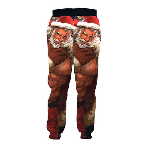 Men's Christmas Pants Pants Trousers Trousers Elastic Waist Classic Graphic Christmas Comfort Outdoor Full Length Christmas Casual Daily Streetwear Casual Khaki Micro-elastic
Men's Christmas Pants Pants Trousers Trousers Elastic Waist Classic Graphic Christmas Comfort Outdoor Full Length Christmas Casual Daily Streetwear Casual Khaki Micro-elastic