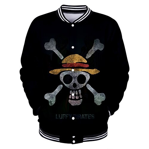 Inspired by One Piece Brook Monkey D. Luffy Tomioka Giyuu Outerwear Back To School Anime Harajuku Graphic Kawaii Coat For Men's Women's Couple's Adults' 3D Print Polyster
Inspired by One Piece Brook Monkey D. Luffy Tomioka Giyuu Outerwear Back To School Anime Harajuku Graphic Kawaii Coat For Men's Women's Couple's Adults' 3D Print Polyster