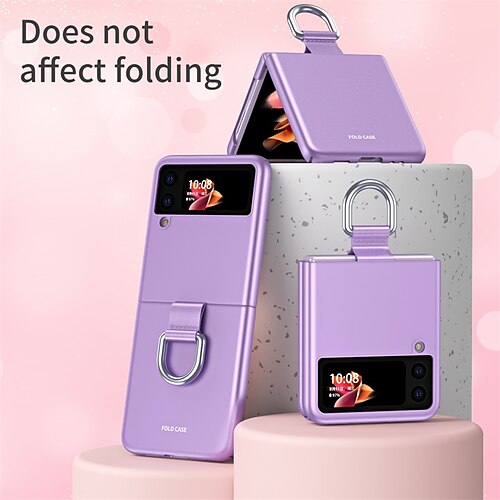Phone Case For Samsung Galaxy Back Cover Z Flip 3 Shockproof Dustproof Solid Colored TPU
Phone Case For Samsung Galaxy Back Cover Z Flip 3 Shockproof Dustproof Solid Colored TPU