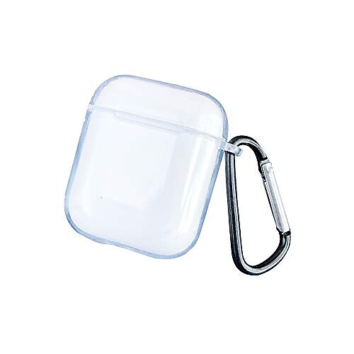 Soft Clear Case Compatible for Airpods 1 Protective case with Keychain, Durable 360° Protection,Shockproof Transparent TPU for Airpods 2 (airpods 1/2)
Soft Clear Case Compatible for Airpods 1 Protective case with Keychain, Durable 360° Protection,Shockproof Transparent TPU for Airpods 2 (airpods 1/2)