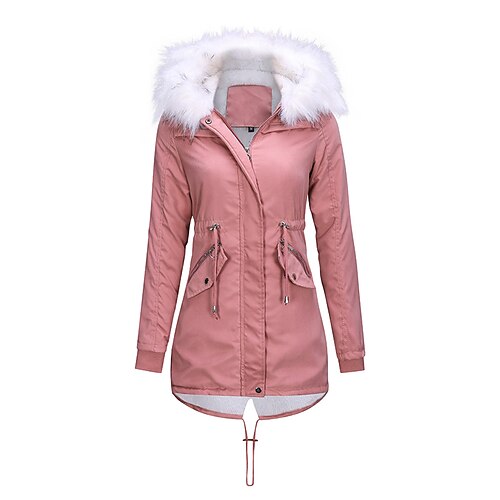 Mujer Anorak Chaqueta con capucha Calle Diario Noche Invierno Otoño Regular Abrigo Ajuste regular Mantiene abrigado Transpirable Casual Chaquetas Manga Larga Color sólido Verde Trébol Negro Rosa
Mujer Anorak Chaqueta con capucha Calle Diario Noche Invierno Otoño Regular Abrigo Ajuste regular Mantiene abrigado Transpirable Casual Chaquetas Manga Larga Color sólido Verde Trébol Negro Rosa