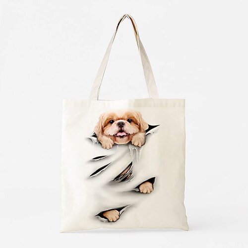 Unisex 3D Print Tote 3D Tote Bag Oxford Cloth Print 3D Daily Going out White Black
Unisex 3D Print Tote 3D Tote Bag Oxford Cloth Print 3D Daily Going out White Black