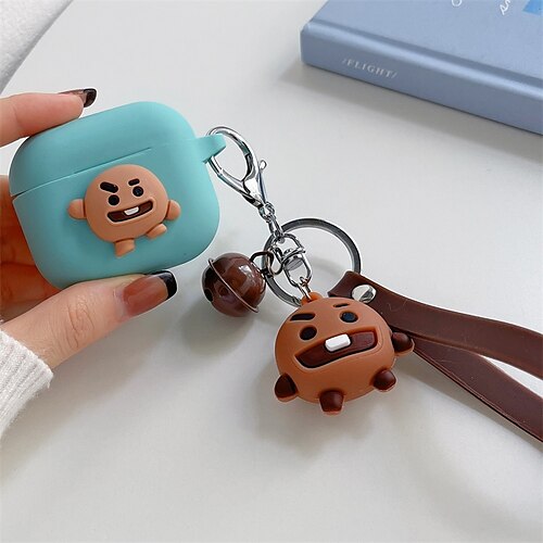 Case Cover Compatible with AirPods Pro AirPods 3 Shockproof Dustproof Cartoon Silicone Headphone Case
Case Cover Compatible with AirPods Pro AirPods 3 Shockproof Dustproof Cartoon Silicone Headphone Case