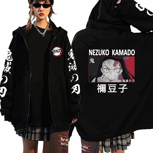 Inspired by Demon Slayer: Kimetsu no Yaiba Kamado Nezuko Cartoon Manga Back To School Anime Harajuku Graphic Kawaii Outerwear For Men's Women's Unisex Adults' Hot Stamping 100% Polyester
Inspired by Demon Slayer: Kimetsu no Yaiba Kamado Nezuko Cartoon Manga Back To School Anime Harajuku Graphic Kawaii Outerwear For Men's Women's Unisex Adults' Hot Stamping 100% Polyester