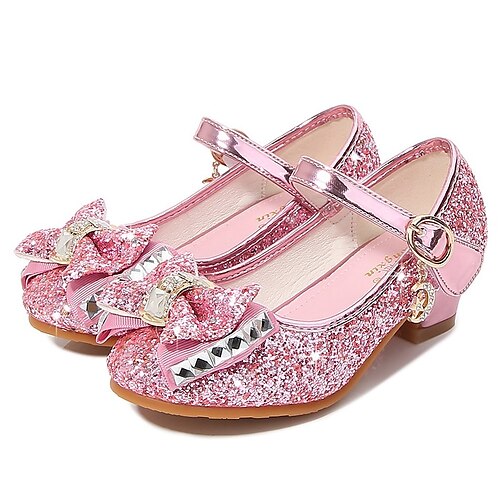 Girls' Heels Flower Girl Shoes Princess Shoes Halloween Synthetics Sequins Kids Daily Party & Evening Bowknot Sequin Black Purple Red Summer
Girls' Heels Flower Girl Shoes Princess Shoes Halloween Synthetics Sequins Kids Daily Party & Evening Bowknot Sequin Black Purple Red Summer