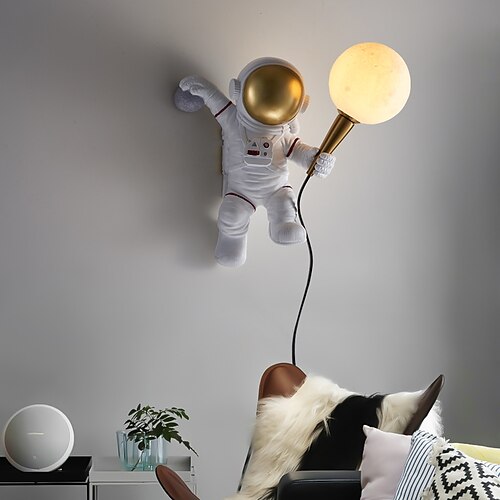 Modern LED Indoor Wall Lights Astronaut Design Christmas Wedding Decoration Bedroom Kids Room Wall Light IPX4 220-240V 5 W
Modern LED Indoor Wall Lights Astronaut Design Christmas Wedding Decoration Bedroom Kids Room Wall Light IPX4 220-240V 5 W