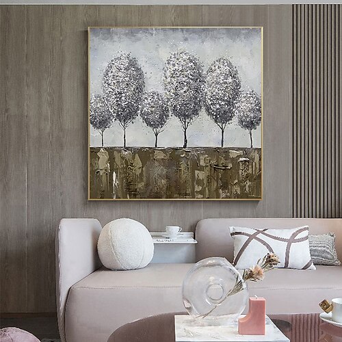 Handmade Oil Painting Canvas Wall Art Decoration Abstract Plant Painting Gray Sapling for Home Decor Rolled Frameless Unstretched Painting
Handmade Oil Painting Canvas Wall Art Decoration Abstract Plant Painting Gray Sapling for Home Decor Rolled Frameless Unstretched Painting