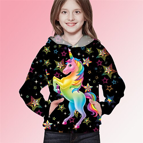 Bambino Da ragazza Felpa con cappuccio Manica lunga Nero Stampa 3D Unicorno Animali Tasche Giornaliero Al coperto Esterno Attivo Di tendenza Giornaliero Sportivo 3-12 anni
Bambino Da ragazza Felpa con cappuccio Manica lunga Nero Stampa 3D Unicorno Animali Tasche Giornaliero Al coperto Esterno Attivo Di tendenza Giornaliero Sportivo 3-12 anni