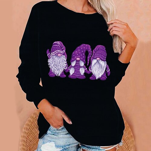 Women's Hoodie Sweatshirt Pullover Green Blue Purple Light Green Wine Round Neck Character Gnome Christmas Gifts Christmas Christmas Clothing Apparel Hoodies Sweatshirts
Women's Hoodie Sweatshirt Pullover Green Blue Purple Light Green Wine Round Neck Character Gnome Christmas Gifts Christmas Christmas Clothing Apparel Hoodies Sweatshirts