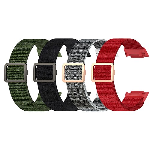 4 PCS Smart Watch Band for Fitbit Charge 5 Nylon Smartwatch Strap Soft Breathable Sport Band Elastic band Weave Bracelet Replacement Wristband
4 PCS Smart Watch Band for Fitbit Charge 5 Nylon Smartwatch Strap Soft Breathable Sport Band Elastic band Weave Bracelet Replacement Wristband