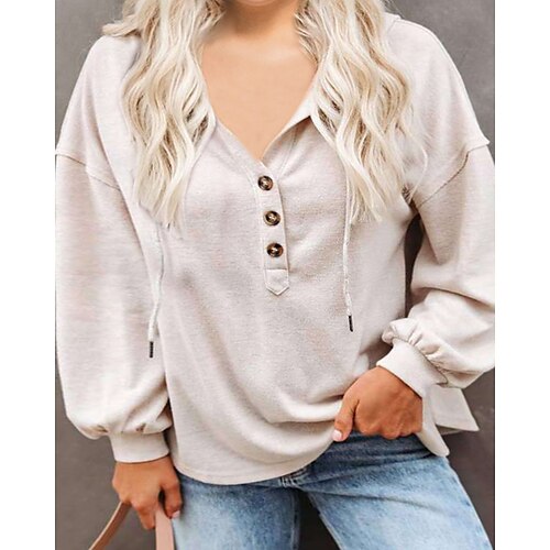 Women's Plus Size Tops Pullover Hoodie Sweatshirt Hoodie Sweatshirt Solid Color Long Sleeve Hooded Basic Casual Date Polyester Fall Winter Green White
Women's Plus Size Tops Pullover Hoodie Sweatshirt Hoodie Sweatshirt Solid Color Long Sleeve Hooded Basic Casual Date Polyester Fall Winter Green White