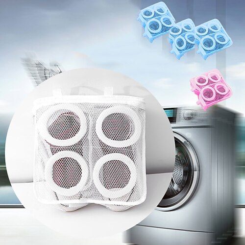 

máquina de lavar proteger sapatos saco de rede quadrado 1 peça azul corado rosa branco