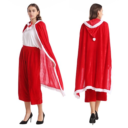 Santa Suit Santa Claus Mrs.Claus Christmas Accessories Men's Women's Costume Party Cosplay Costume Christmas Christmas Carnival Masquerade Adults' Party Christmas Vacation Velvet Cloak
Santa Suit Santa Claus Mrs.Claus Christmas Accessories Men's Women's Costume Party Cosplay Costume Christmas Christmas Carnival Masquerade Adults' Party Christmas Vacation Velvet Cloak