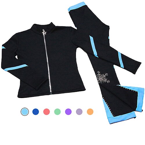Jakke og bukser til kunstskøjteløb Dame Pige Skøjteløb Bukser Leggins Dragter Mørk Lyserød Grøn Lilla Glitter Fleece Høj Elasticitet Træning Skøjtetøj Hold Varm Håndlavet Krystal / Rhinsten Langærmet
Jakke og bukser til kunstskøjteløb Dame Pige Skøjteløb Bukser Leggins Dragter Mørk Lyserød Grøn Lilla Glitter Fleece Høj Elasticitet Træning Skøjtetøj Hold Varm Håndlavet Krystal / Rhinsten Langærmet
