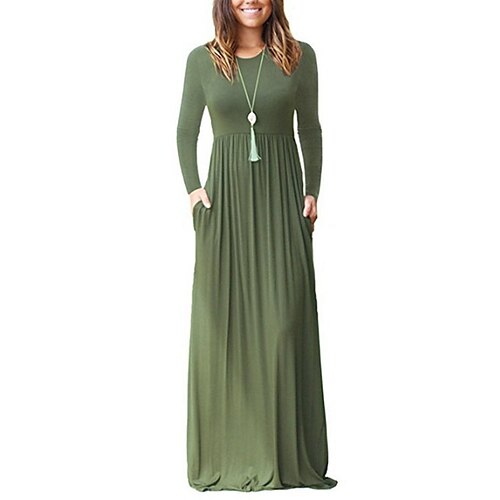 robe trapèze femme maxi longue robe violet rouge vert armée manches longues couleur unie style moderne automne hiver col rond basique décontracté doux 2023 s m l xl xxl
robe trapèze femme maxi longue robe violet rouge vert armée manches longues couleur unie style moderne automne hiver col rond basique décontracté doux 2023 s m l xl xxl