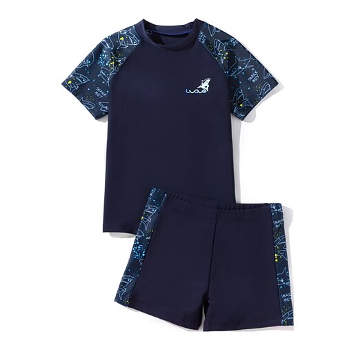 Kids Boys Two Piece Swimwear Outdoor Animal Active Print Bathing Suits 2-9 Years Spring Black Dusty Blue
Kids Boys Two Piece Swimwear Outdoor Animal Active Print Bathing Suits 2-9 Years Spring Black Dusty Blue