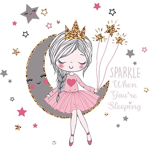 58x56cm Prinzessin Cartoon Wandaufkleber Wohnzimmer Kinderzimmer Kindergarten abnehmbare vorgeklebte PVC-Heimdekoration Wandtattoo 1pc
58x56cm Prinzessin Cartoon Wandaufkleber Wohnzimmer Kinderzimmer Kindergarten abnehmbare vorgeklebte PVC-Heimdekoration Wandtattoo 1pc