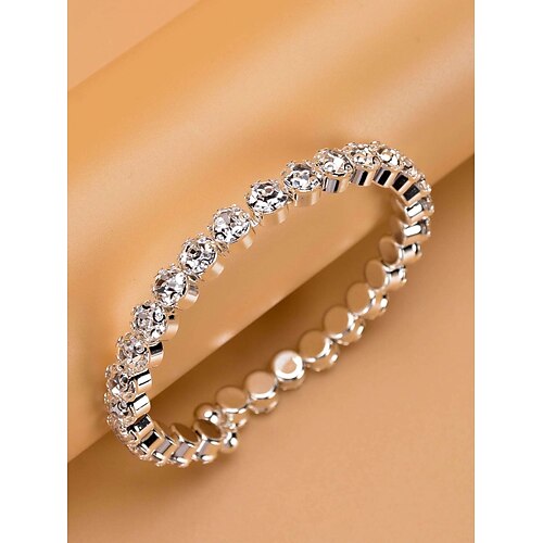 Damen Armband Klassisch Mode Modisch Personalisiert Luxus Elegant Kunststoff Armband Schmuck Silber Für Hochzeit Partyabend Geschenk Verabredung Geburtstag
Damen Armband Klassisch Mode Modisch Personalisiert Luxus Elegant Kunststoff Armband Schmuck Silber Für Hochzeit Partyabend Geschenk Verabredung Geburtstag