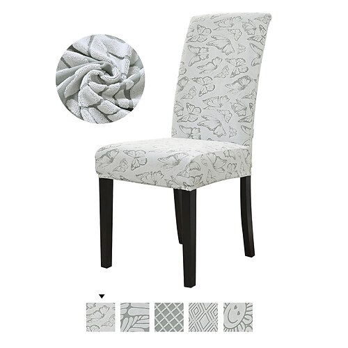 1 Piece Dining Chair Cover, Stretch Chair Cover, Spandex Jacquard Fabric Chair Protector Covers Seat Slipcover with Elastic Band for Dining Room,Wedding, Ceremony, Banquet,Sage Green
1 Piece Dining Chair Cover, Stretch Chair Cover, Spandex Jacquard Fabric Chair Protector Covers Seat Slipcover with Elastic Band for Dining Room,Wedding, Ceremony, Banquet,Sage Green