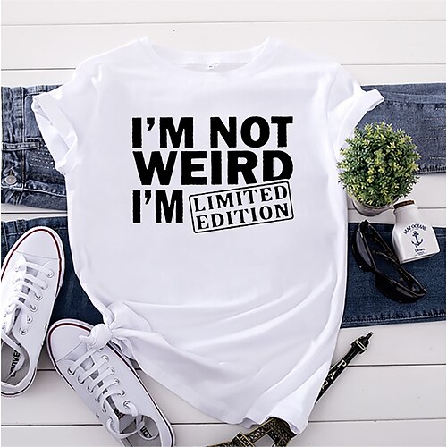 Women's T shirt Tee Pink Yellow Light Green Graphic Letter Print Short Sleeve Daily Weekend Basic Round Neck Regular 100% Cotton S
Women's T shirt Tee Pink Yellow Light Green Graphic Letter Print Short Sleeve Daily Weekend Basic Round Neck Regular 100% Cotton S