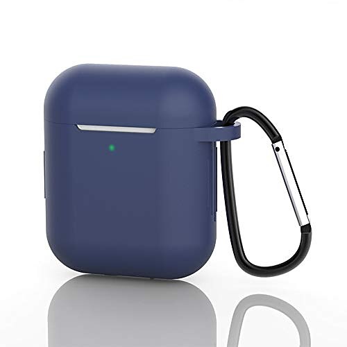 AirPods Case,AirPods 2 Silicone Skin Cases Cover by ,Full Protective Durable Shockproof Drop Proof with Keychain Compatible with AirPods/AirPods 2(Blue)
AirPods Case,AirPods 2 Silicone Skin Cases Cover by ,Full Protective Durable Shockproof Drop Proof with Keychain Compatible with AirPods/AirPods 2(Blue)