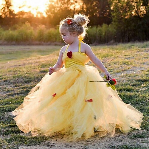 Kids Girls' Dress Solid Colored Strap Dress Maxi Dress Performance Ruched Sleeveless Cute Dress 2-8 Years Fall Yellow
Kids Girls' Dress Solid Colored Strap Dress Maxi Dress Performance Ruched Sleeveless Cute Dress 2-8 Years Fall Yellow