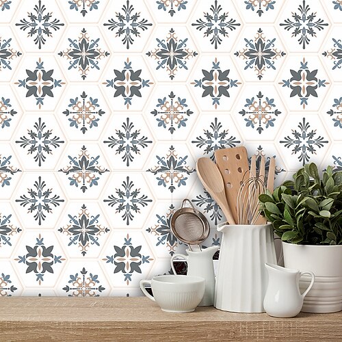 20x20cm/6stk wallstickers mønster gitterfliser renovering klistermærker køkken badeværelse sovesal spisestue væg gulv dekoration wallstickers
20x20cm/6stk wallstickers mønster gitterfliser renovering klistermærker køkken badeværelse sovesal spisestue væg gulv dekoration wallstickers