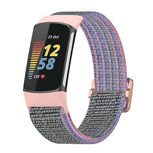 Smart Watch Band for Fitbit Charge 5 Nylon Smartwatch Strap Soft Breathable Weave Bracelet Replacement Wristband
Smart Watch Band for Fitbit Charge 5 Nylon Smartwatch Strap Soft Breathable Weave Bracelet Replacement Wristband