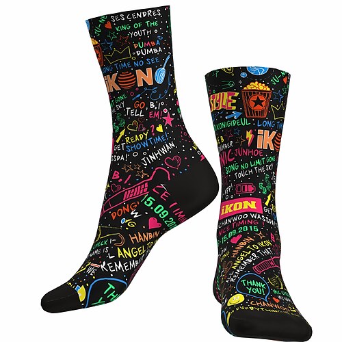 Socks Cycling Socks Bike Socks Sports Socks Men's Women's Bike / Cycling Breathable Soft Comfortable 1 Pair Letter & Number Cotton Black Red S M L / Stretchy
Socks Cycling Socks Bike Socks Sports Socks Men's Women's Bike / Cycling Breathable Soft Comfortable 1 Pair Letter & Number Cotton Black Red S M L / Stretchy