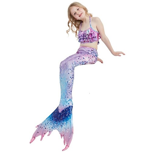 Kids Girls' Three Piece Swimwear Outdoor Print Active Ruched Bathing Suits 3-12 Years Spring Purple
Kids Girls' Three Piece Swimwear Outdoor Print Active Ruched Bathing Suits 3-12 Years Spring Purple