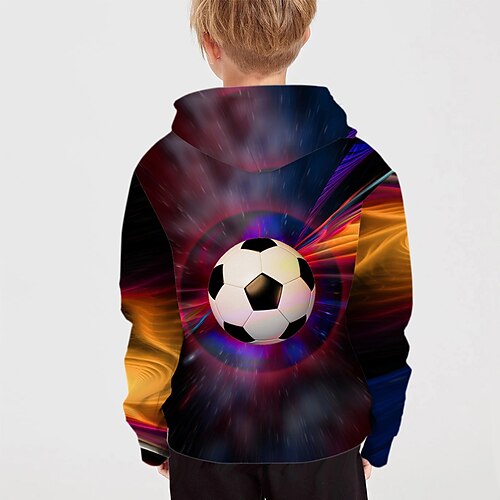Barn Gutt Hattetrøje Langermet 3D-utskrift Fotball Fuksia Barn Topper Høst Aktiv Normal 4-12 år
Barn Gutt Hattetrøje Langermet 3D-utskrift Fotball Fuksia Barn Topper Høst Aktiv Normal 4-12 år
