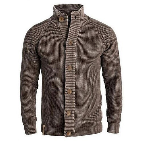Herre Bluse Cardigan Sweater Rillet Strikke Normal Strikket Vanlig Stående krave Opvarmninger Moderne Moderne Dagligdagstøj I-byen-tøj Tøj Vinter Brun M L XL
Herre Bluse Cardigan Sweater Rillet Strikke Normal Strikket Vanlig Stående krave Opvarmninger Moderne Moderne Dagligdagstøj I-byen-tøj Tøj Vinter Brun M L XL