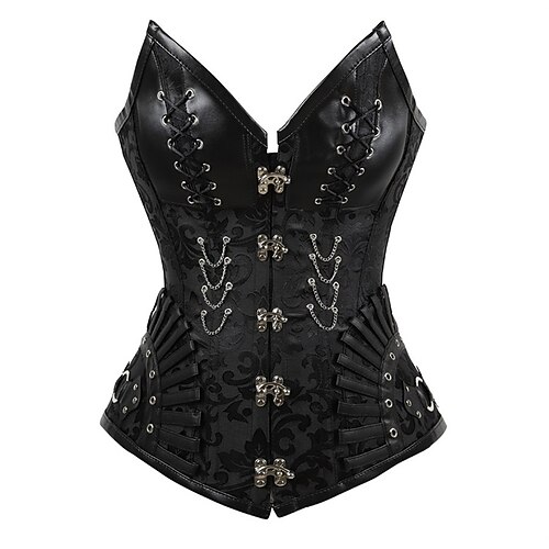 Women's Women Female Normal Rivet Basic Sexy Shapewear Corsets Sexy Lingerie - Polyester Wedding Special Occasion Jacquard Corset Black S M L
Women's Women Female Normal Rivet Basic Sexy Shapewear Corsets Sexy Lingerie - Polyester Wedding Special Occasion Jacquard Corset Black S M L