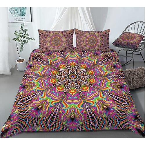 Colorful Tie Dye Duvet Cover Set Boho Hippie Bedding Set Rainbow Tie Dyed Comforter Cover Queen 3 Pieces for Kids Teens Adults 1
Colorful Tie Dye Duvet Cover Set Boho Hippie Bedding Set Rainbow Tie Dyed Comforter Cover Queen 3 Pieces for Kids Teens Adults 1