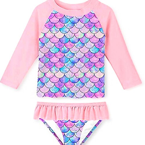 Kids Girls' Two Piece Swimwear Outdoor Print Active Ruffle Bathing Suits 2-8 Years Summer Pink Fuchsia Royal Blue
Kids Girls' Two Piece Swimwear Outdoor Print Active Ruffle Bathing Suits 2-8 Years Summer Pink Fuchsia Royal Blue
