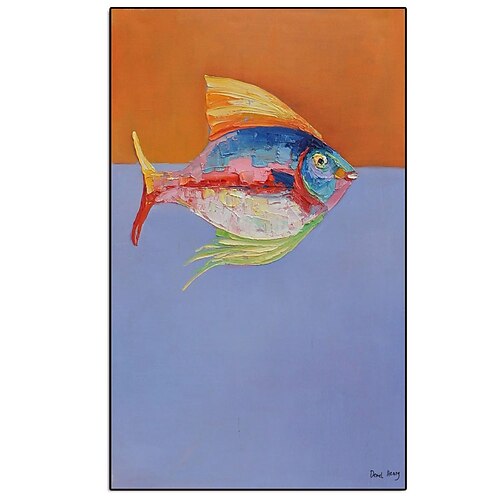 Oil Painting Handmade Hand Painted Wall Art Modern Abstract Animal Fish Home Decoration Decor Rolled Canvas No Frame Unstretched
Oil Painting Handmade Hand Painted Wall Art Modern Abstract Animal Fish Home Decoration Decor Rolled Canvas No Frame Unstretched
