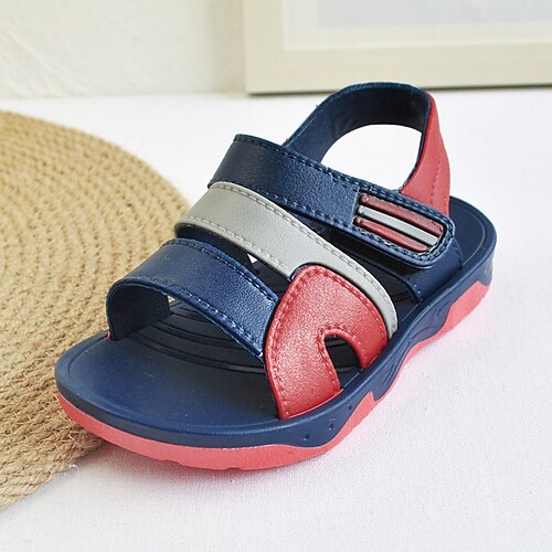 Boys' Girls' Sandals Sports & Outdoors Casual Daily PVC Portable Non-slipping Little Kids(4-7ys) Casual Daily Outdoor Exercise Beach Wine Summer / Color Block
Boys' Girls' Sandals Sports & Outdoors Casual Daily PVC Portable Non-slipping Little Kids(4-7ys) Casual Daily Outdoor Exercise Beach Wine Summer / Color Block