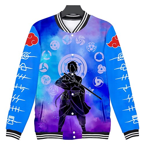 Naruto Uchiha Sasuke Anime Cartoon Manga Anime 3D Harajuku Graphic Outerwear For Men's Women's Unisex Adults' Polyster
Naruto Uchiha Sasuke Anime Cartoon Manga Anime 3D Harajuku Graphic Outerwear For Men's Women's Unisex Adults' Polyster