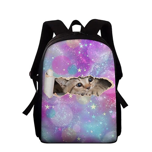 Kids Unisex School Bag Commuter Backpack 3D Oxford 3D Print Large Capacity Zipper Print School Daily Black Purple Rainbow Orange
Kids Unisex School Bag Commuter Backpack 3D Oxford 3D Print Large Capacity Zipper Print School Daily Black Purple Rainbow Orange