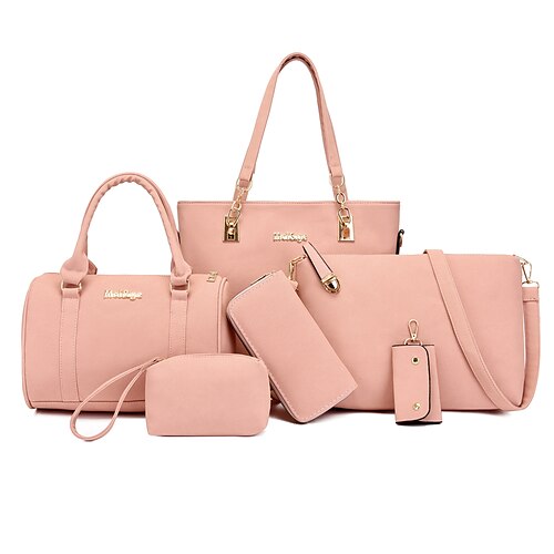 Per donna sacchetto regola pelle sintetica Giornaliero Per uscire Cerniera Tinta unica Nero Rosa Marrone
Per donna sacchetto regola pelle sintetica Giornaliero Per uscire Cerniera Tinta unica Nero Rosa Marrone