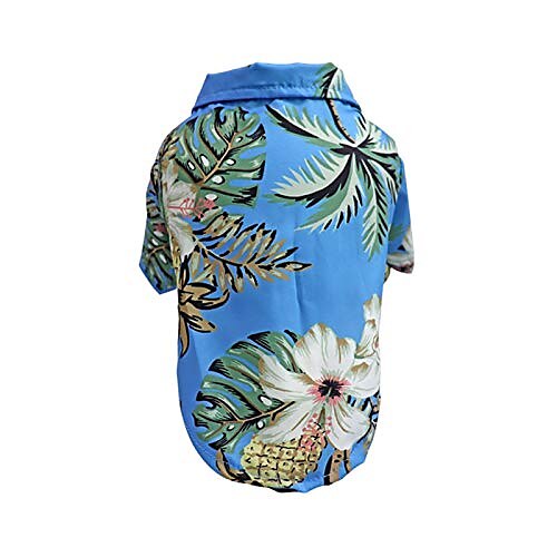 Dog Clothes Autumn Winter Warm Coats Pets Summer Coconut Tree Pineapple Cute Hawaii Beach Shirt Blouse Dog Clothes Pet Supplies Casual Cold Weather Dog Jacket for Puppy Dogs - Blue L
Dog Clothes Autumn Winter Warm Coats Pets Summer Coconut Tree Pineapple Cute Hawaii Beach Shirt Blouse Dog Clothes Pet Supplies Casual Cold Weather Dog Jacket for Puppy Dogs - Blue L