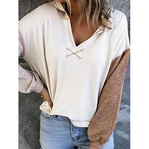 Women's Hoodie Sweatshirt Pullover Basic Streetwear Patchwork Black Blue Pink Color Block Daily Hooded Long Sleeve S M L XL XXL
Women's Hoodie Sweatshirt Pullover Basic Streetwear Patchwork Black Blue Pink Color Block Daily Hooded Long Sleeve S M L XL XXL