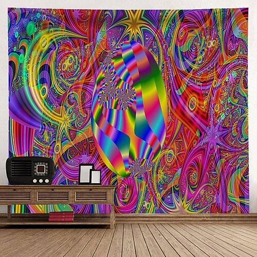 Psychedelic Wall Tapestry Art Decor Blanket Curtain Hanging Home Bedroom Living Room Decoration Polyester
Psychedelic Wall Tapestry Art Decor Blanket Curtain Hanging Home Bedroom Living Room Decoration Polyester